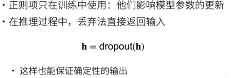 推理中的丢弃法