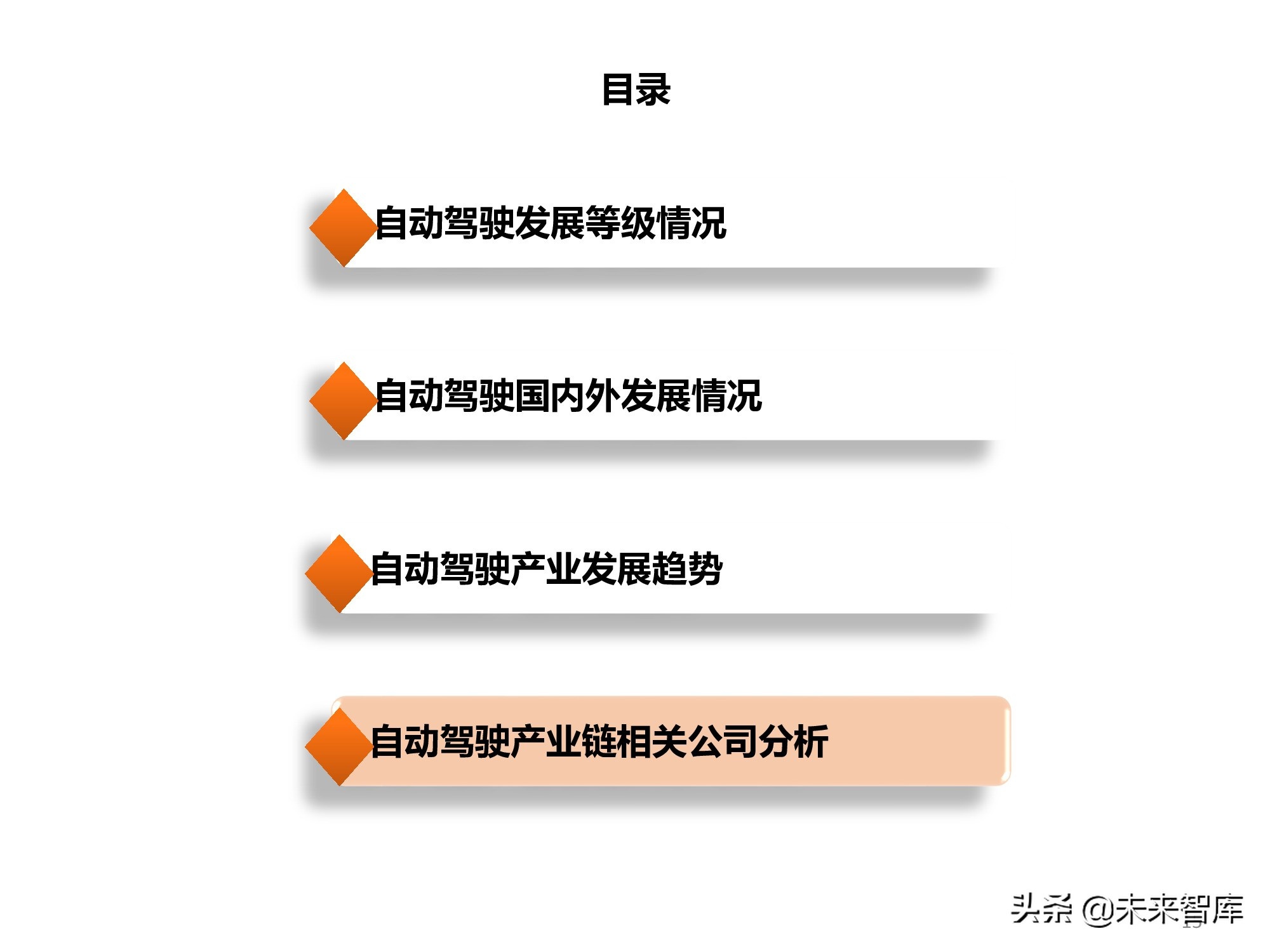 自动驾驶专题研究报告：自动驾驶产业链全梳理
