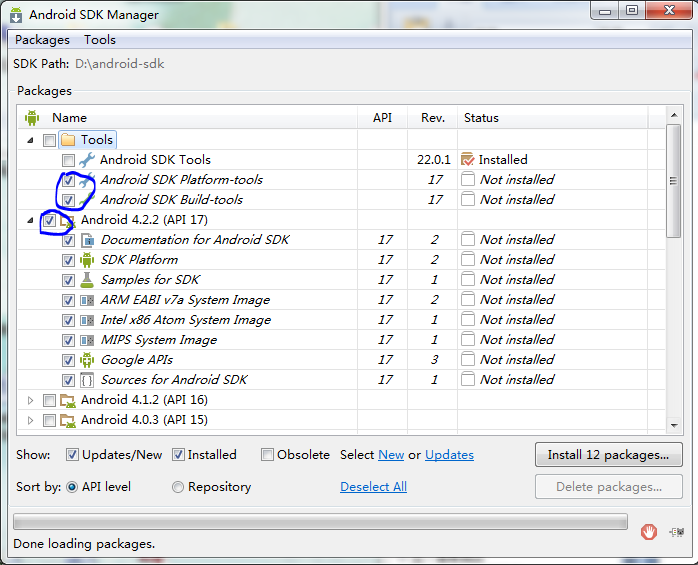 Android搭建开发环境