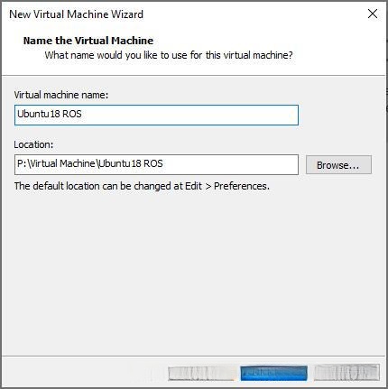 设置虚拟机名称