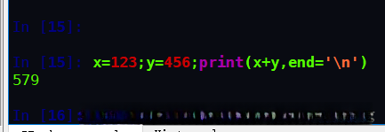 一行显示多条语句