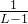 frac{1}{L-1}