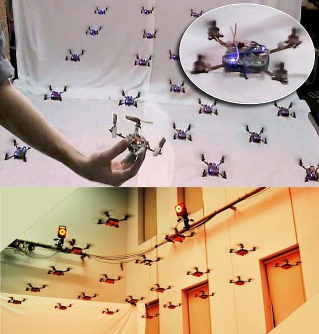 图2 Swarm无人机矩阵