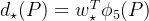 d_{tar} = w_{tar}^Thi_5