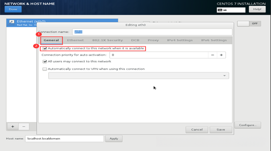 图14 自动启动网卡