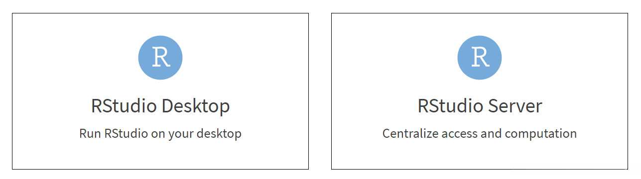 选择RStudio Desktop