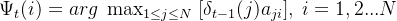 si_t = arg  ax_{1 eq j eq N},i=1,2...N