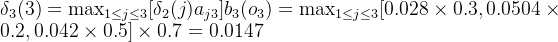 elta_3 = ax_{1eq j eq 3}b_3 = ax_{1eq j eq 3} imes 0.7 = 0.0147
