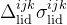 elta_{athrm{lid}}{ijk}\sigma_{\mathrm{lid}}{ijk}