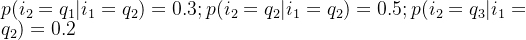p = 0.3; p = 0.5; p = 0.2