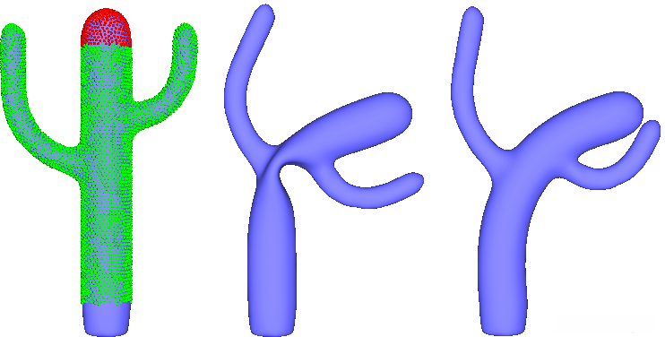 As-Rigid-As-Possible 与Smoothed Rotation Enhanced As-Rigid-As-Possible
