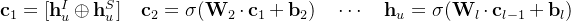 athbf c_{1} = uad athbf c_{2} = igma uad dots uad athbf h_{u}= igma