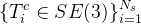  T_i^c n SE _{i = 1}^{N_s}