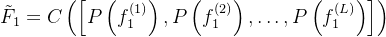 ilde{F}_1 = Ceft} ight, Peft} ight, ots, Peft} ight ight ight