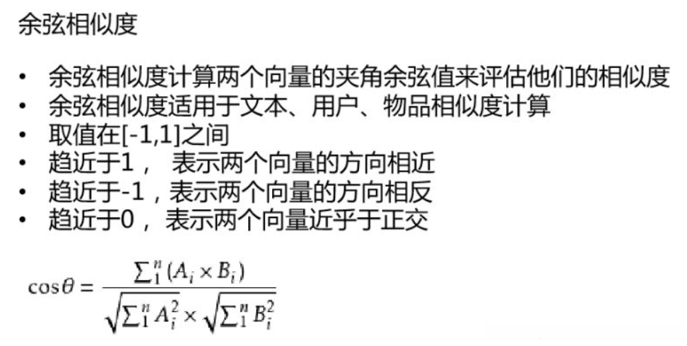 余弦相似度