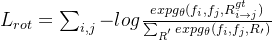 L_{rot}=um_{i,j}-lograc{exp g_{heta} }{um_{R^{'}}exp g_{heta}}