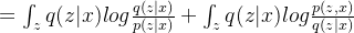 =nt_z qlog rac{q}{p}+nt_z qlog rac{p}{q}