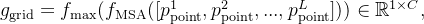 g_{athrm{grid}}=f_{ax}nathbb{R}^{1imes C},