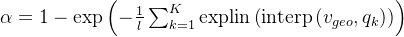 lpha = 1 - xp eft ight ight