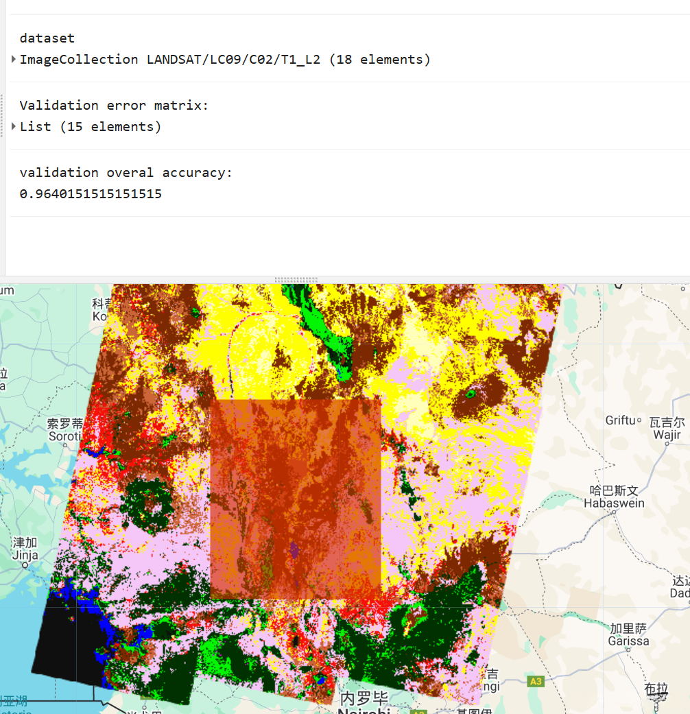 分类结果和可视化