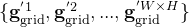 athbf{g}{athrm{grid}}{​{{rime}1}},athbf{g}{athrm{grid}}{​{{rime}2}},...,athbf{g}_{athrm{grid}}{​{{rime}Wimes H}}