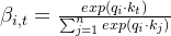 eta {i,t}=rac{exp}{um ^n{j=1}exp}