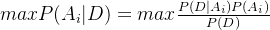 maxP=maxrac{PP}{P}