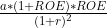 frac{a**ROE}{^2}