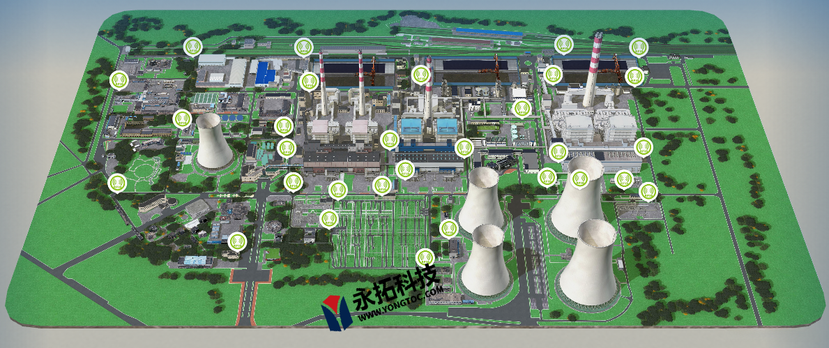 数字孪生生成电厂3d模型文件