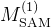 M_{athrm{SAM}}^{}