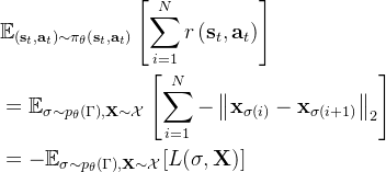 egin{aligned} &athbb{E}{eft im i{heta}eft}eft &=athbb{E}{igma im p{heta}, athbf{X} im athcal{X}}eft &=-athbb{E}{igma im p{heta}, athbf{X} im athcal{X}} nd{aligned}