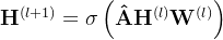 athbf{H}^{} = igmaeft} athbf{W}^{} ight